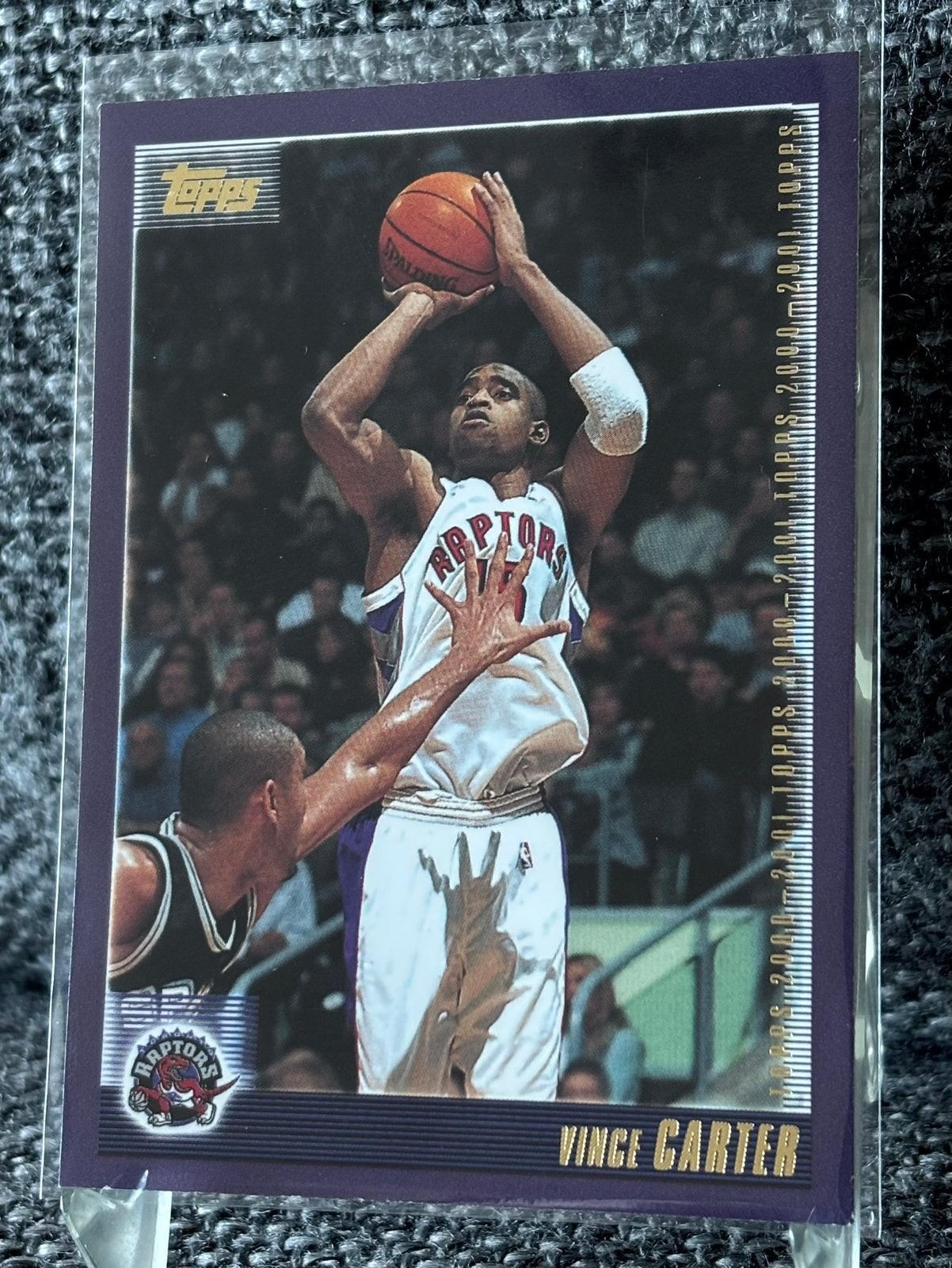 Vince Carter Toronto Raptors Topps NBA basketball card, Ophalen of Verzenden, Zo goed als nieuw, Plaatje
