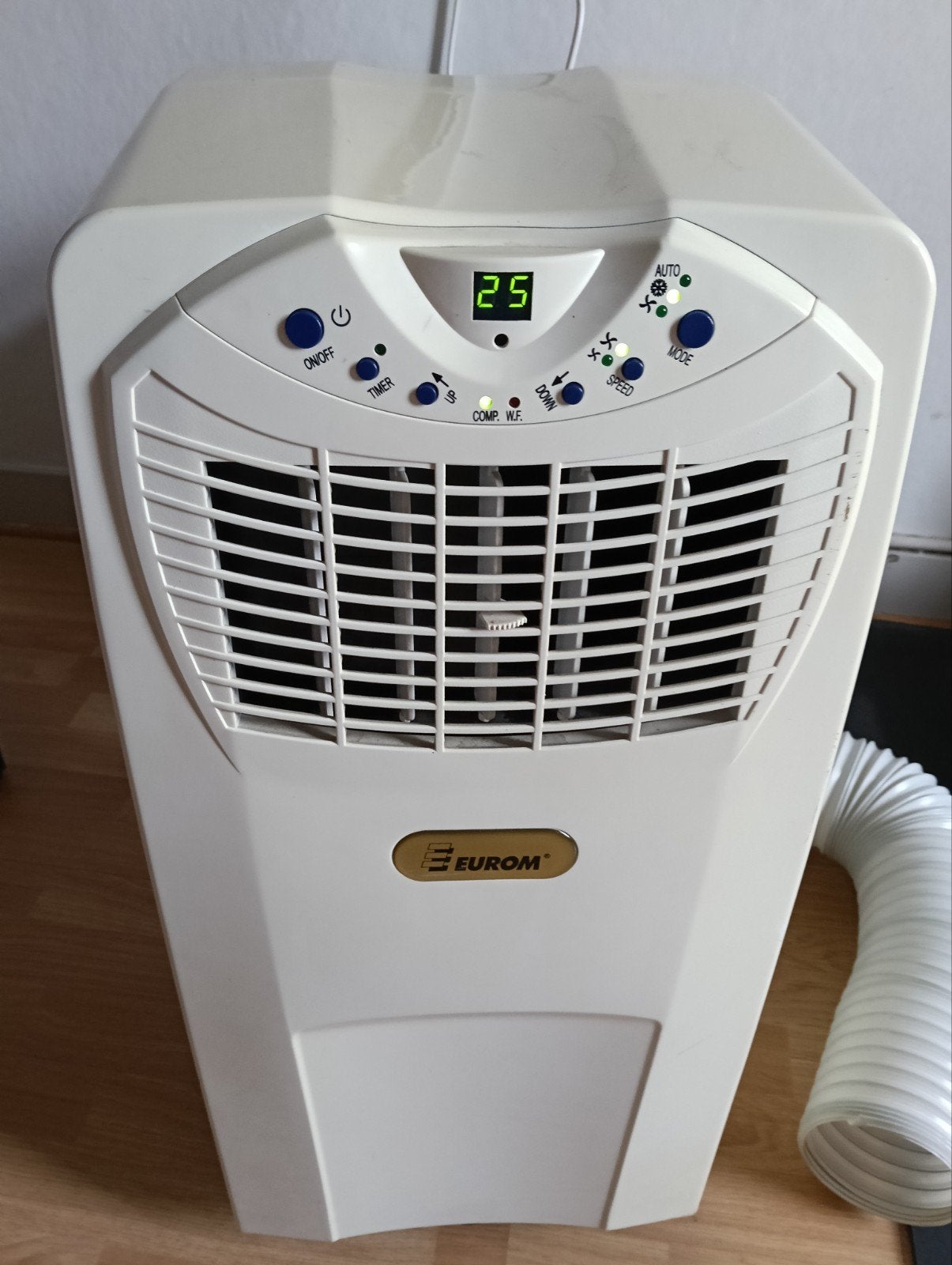 Eurom PAC 18 Mobiele Airco - Koelen en Ventileren, Gebruikt, Minder dan 60 m³, Timer, 3 snelheden of meer