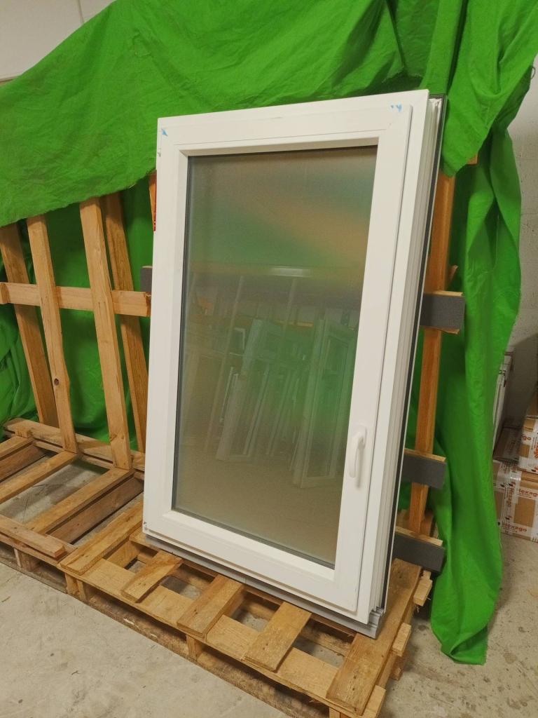Kunststof Draaikiep kozijn  b90 x h146,5 cm Wit -1751-, Doe-het-zelf en Verbouw, Kunststof, Raamkozijn, Niet ingevuld, Ophalen of Verzenden