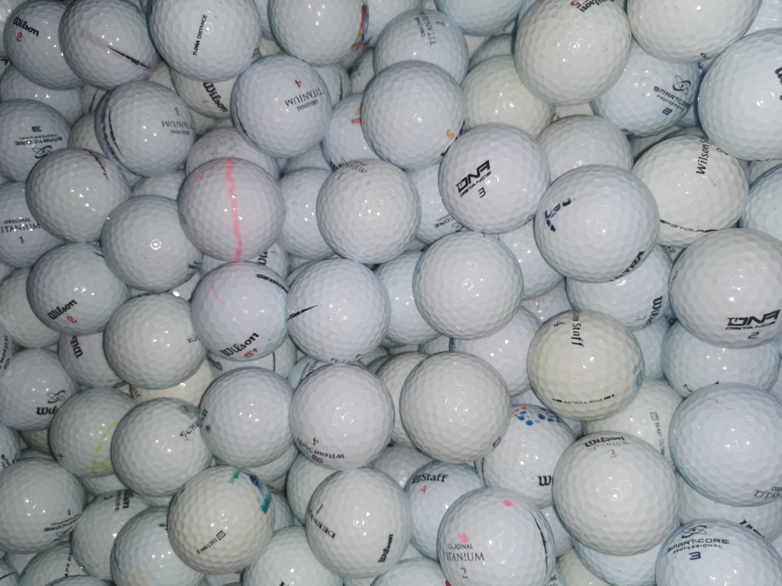 Wilson golfballen AAAA kwaliteit 100 stuks, Ophalen of Verzenden, Bal(len)