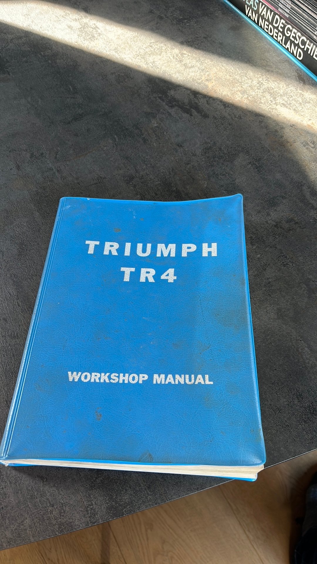 Triumph TR4 & TR4A Werkplaatshandboek. Herdruk., Ophalen of Verzenden, Gelezen, Overige merken