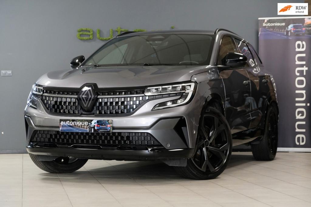 Renault Austral 1.2 E-Tech full hybrid 200 techno esprit Alp, Auto's, Gebruikt, Zwart, 1199 cc, Alcantara