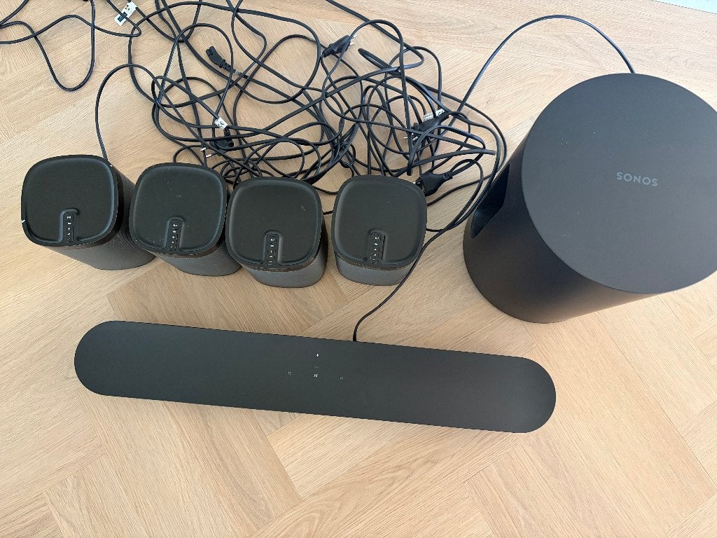 Sonos Surround Set: Beam, Sub en 4x One SL