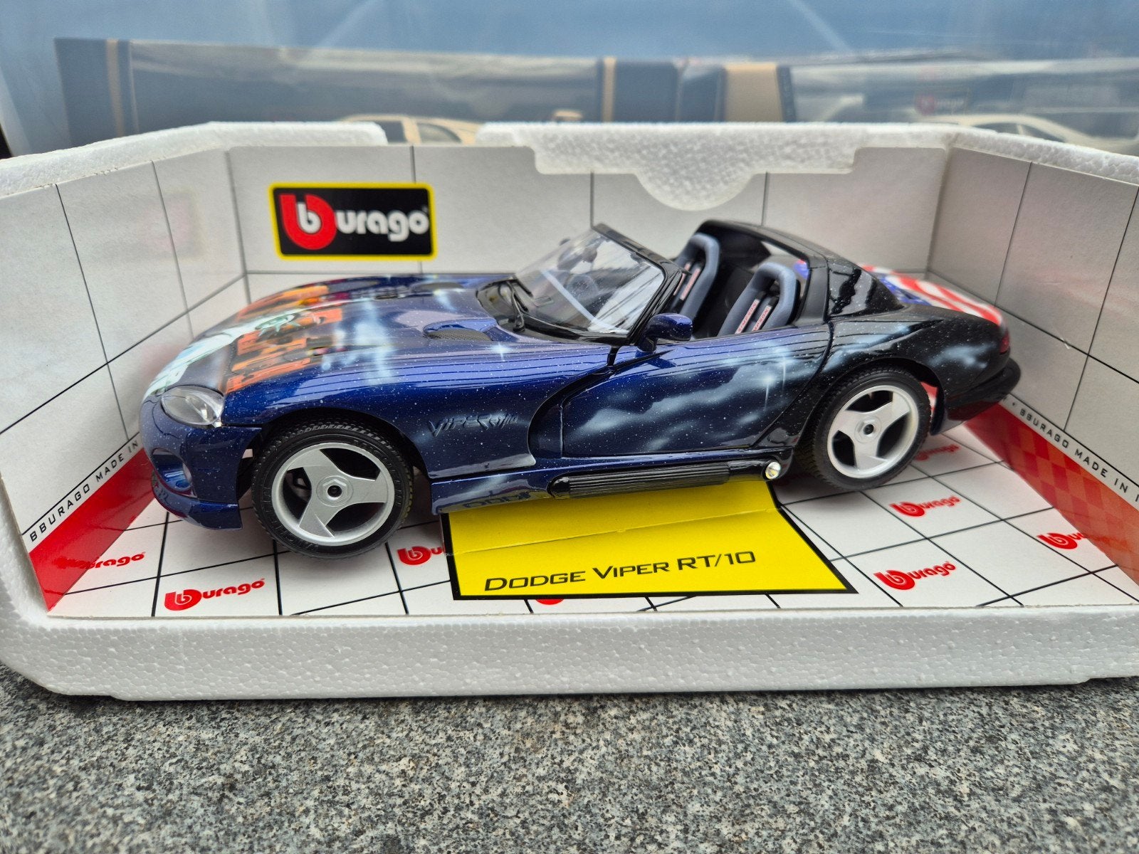 Burago Dodge Viper RT/10 USA Collection Limited Edition, Hobby en Vrije tijd, Ophalen of Verzenden, Nieuw, Bburago