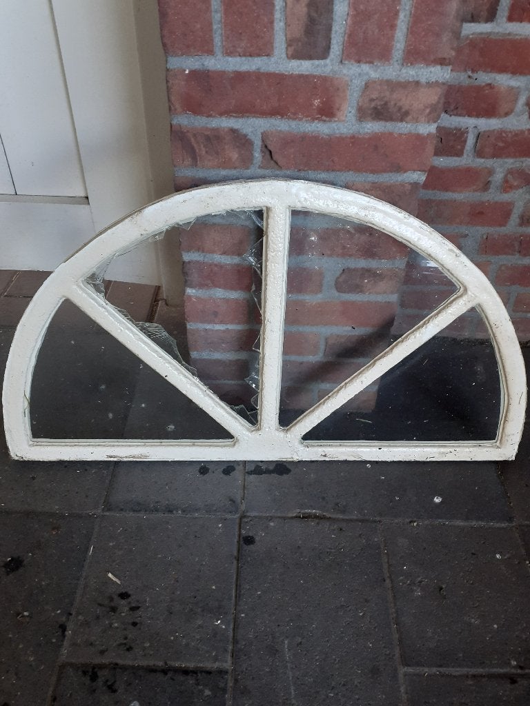 halfrond stalraam gietijzer, Doe-het-zelf en Verbouw, Gebruikt, Minder dan 80 cm, Minder dan 80 cm, Overige typen
