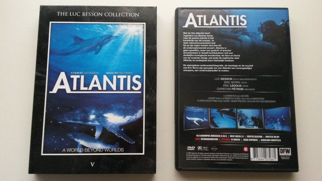 Atlantis + Slipcover - Luc Besson Collection, Verzenden, Alle leeftijden, Nederlands, Frankrijk