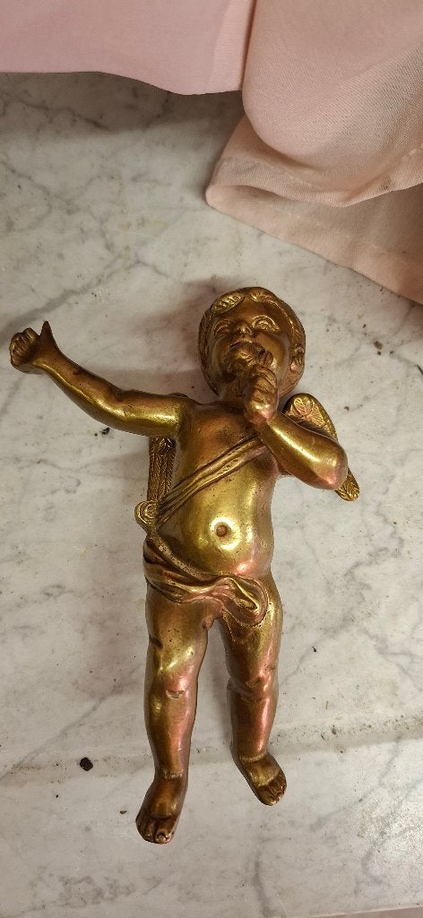 Engel brons, Antiek en Kunst, Kunst | Beelden en Houtsnijwerken, Ophalen