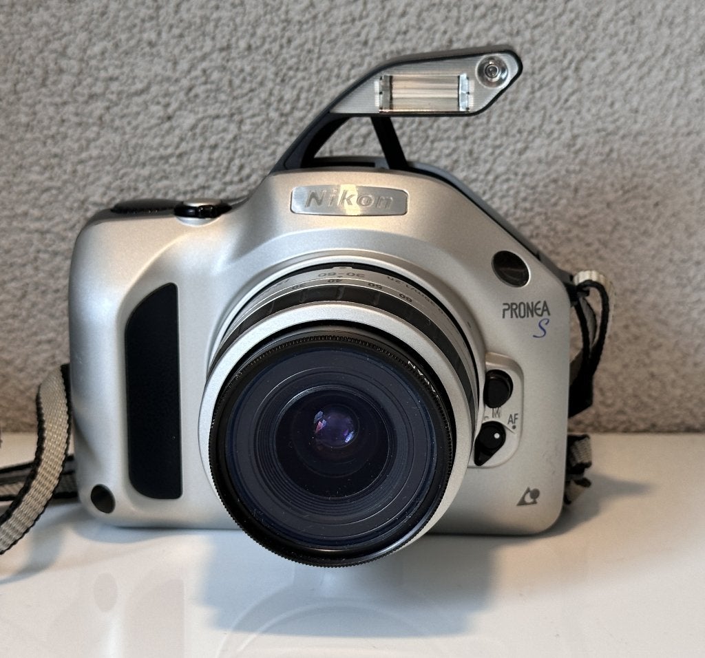 Nikon Pronea S met 2 lenzen (30-60/60-180) in perfecte staat, Ophalen of Verzenden, Zo goed als nieuw, Spiegelreflex, Nikon