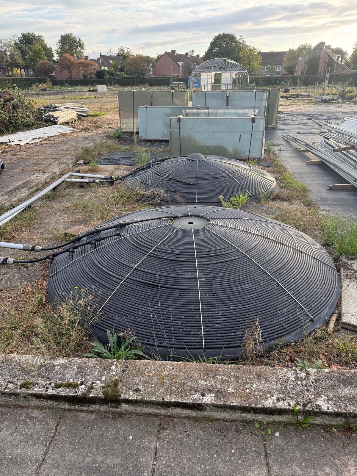 Zwembadverwarming - Zonnecollectoren, Ophalen, Gebruikt, Verwarming