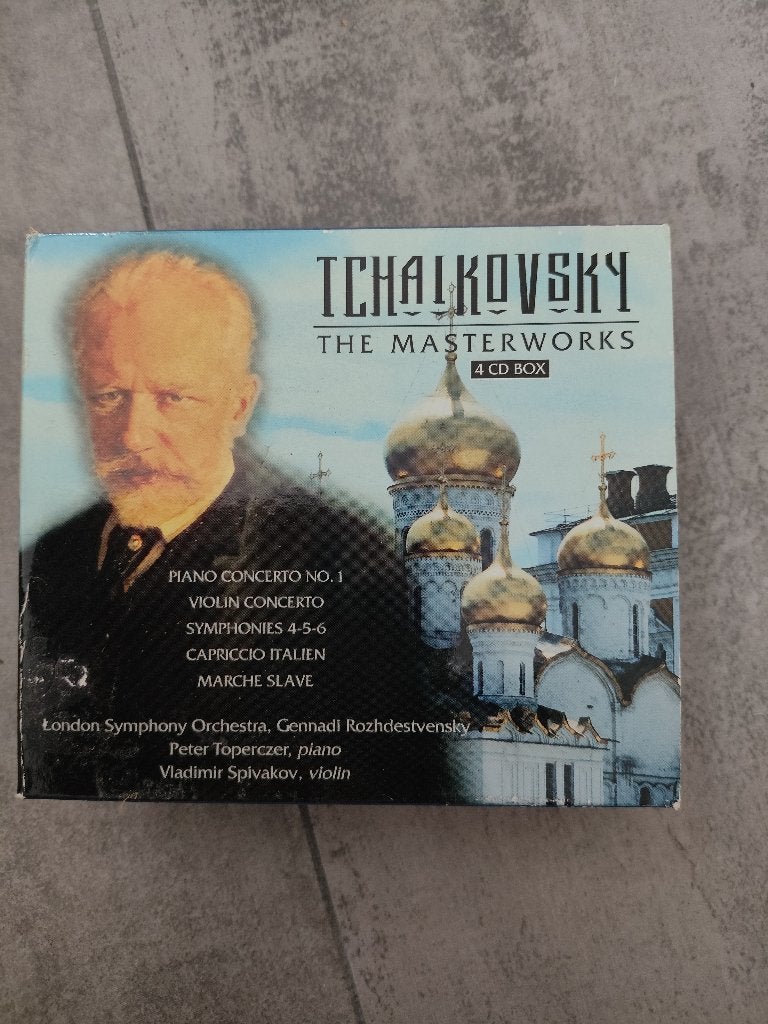 Tchaikovsky The Masterworks 4 cd's, Ophalen of Verzenden, Classicisme, Zo goed als nieuw, Kamermuziek