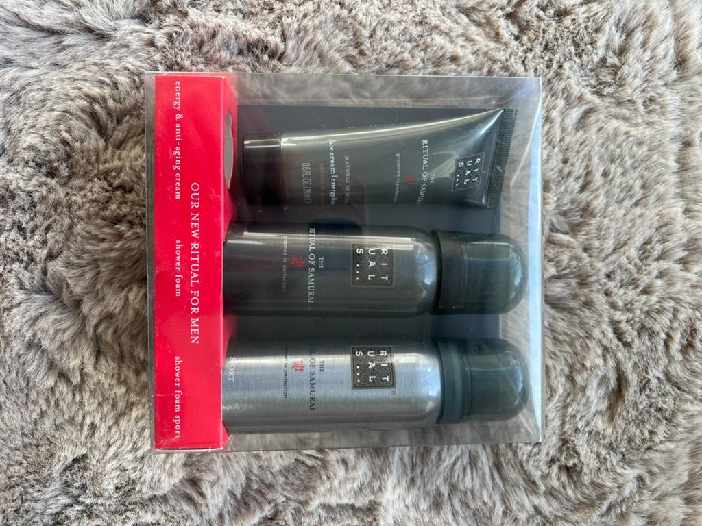 Rituals of samurai set, Ophalen of Verzenden, Zo goed als nieuw, Bad & Douche