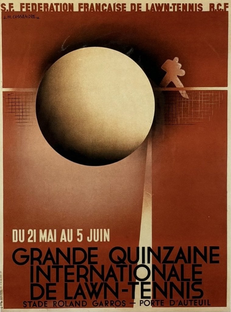 1046. Affiche, A.M. Cassandre – Grande Quinzaine, herdruk, Ophalen of Verzenden, Poster, Prent, Gesigneerd