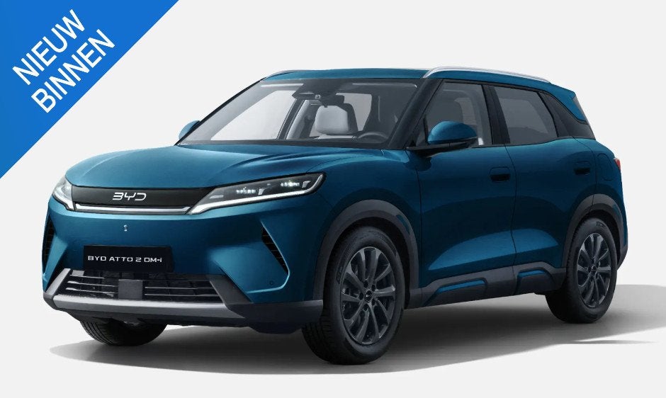 BYD ATTO 2 1.5 DM-i Boost | Extra showroom actie ! | Nieuw |, Auto's, 12 maanden, 1498 cc, Blauw, Verwarmde buitenspiegels