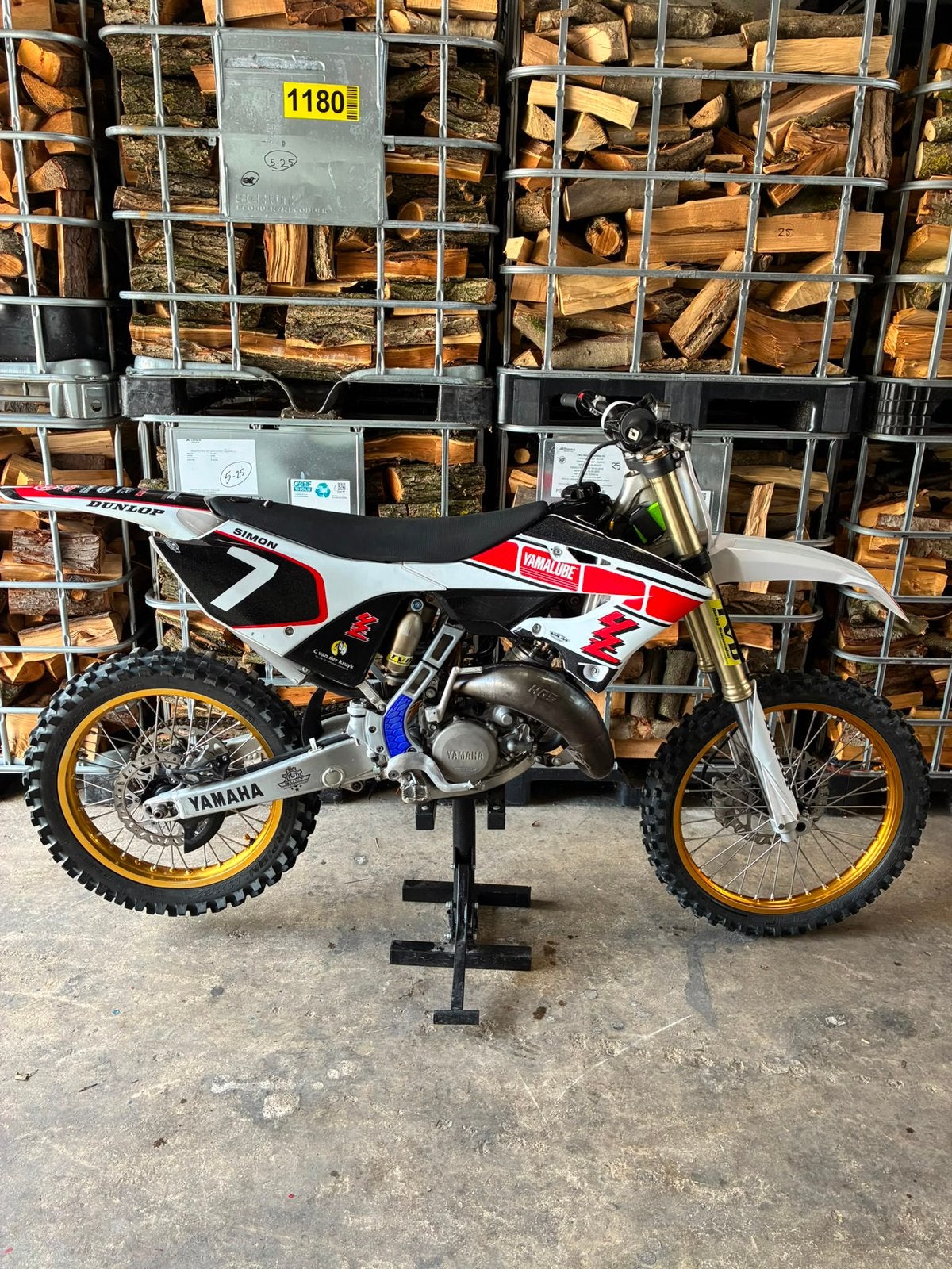 Gasgas mc250f 2021 (33 uur) + Yamaha yz 125 2021, Ophalen, Zo goed als nieuw, Yamaha
