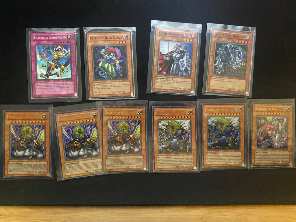 Yu-Gi-Oh Exclusive Pack (EP1-EN) – 13 kaarten, Ophalen of Verzenden, Gebruikt, Meerdere kaarten, Foil