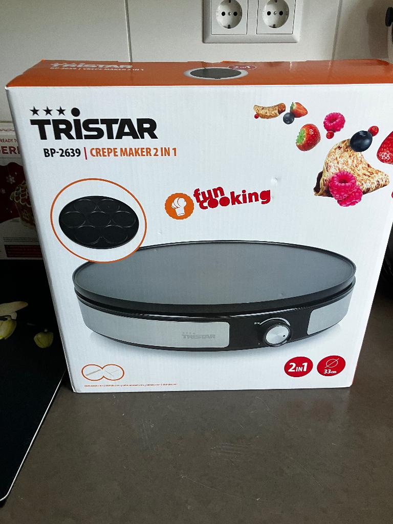 Crepe maker nieuw, Witgoed en Apparatuur, Ophalen of Verzenden, Nieuw