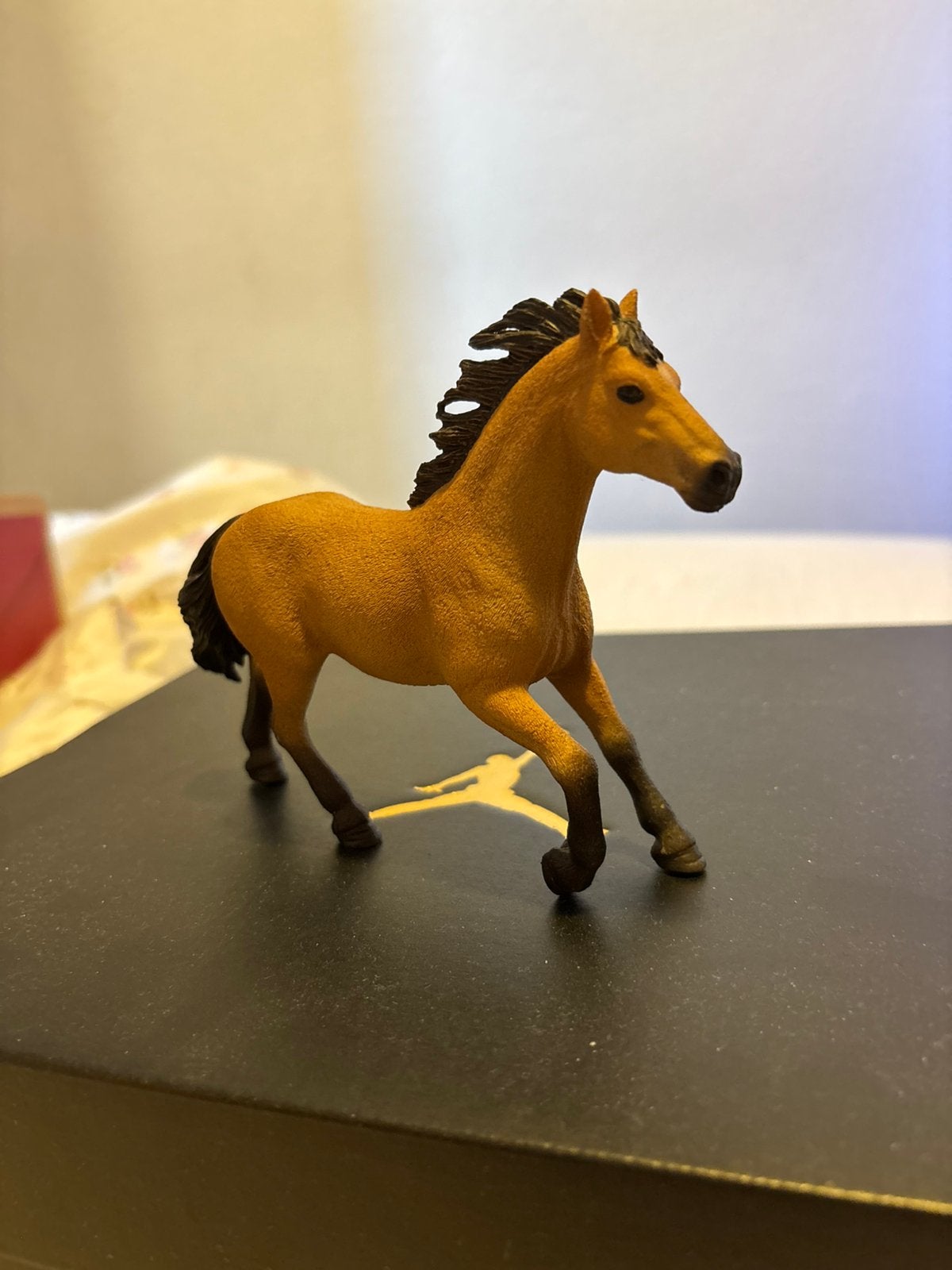 Schleich quarter horse hengst, Ophalen of Verzenden, Zo goed als nieuw, Paard, Beeldje of Figuurtje