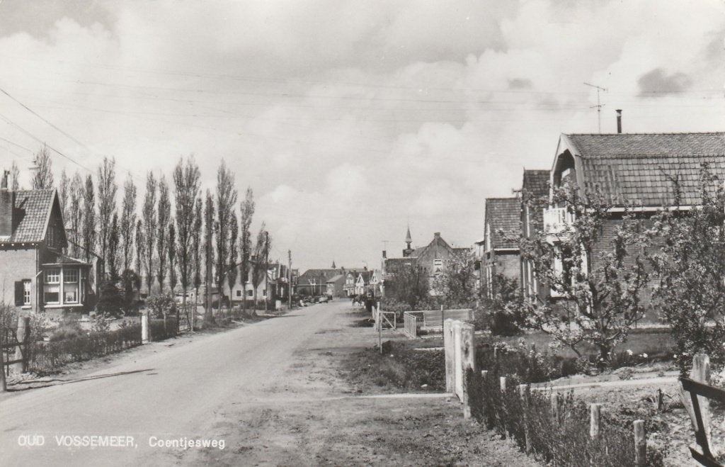 Ansichtkaart, Oud Vossemeer, Coentjesweg    (431), Ophalen of Verzenden, Gelopen, Zeeland