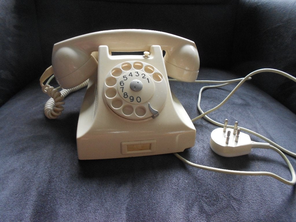 bakelieten PTT telefoon vintage bakeliet, Ophalen, Huis en Inrichting