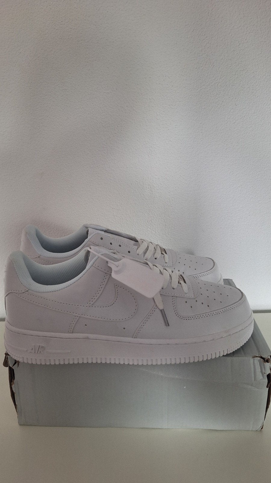Witte Air Force 1, Verzenden, Wit, Nieuw, Sneakers of Gympen