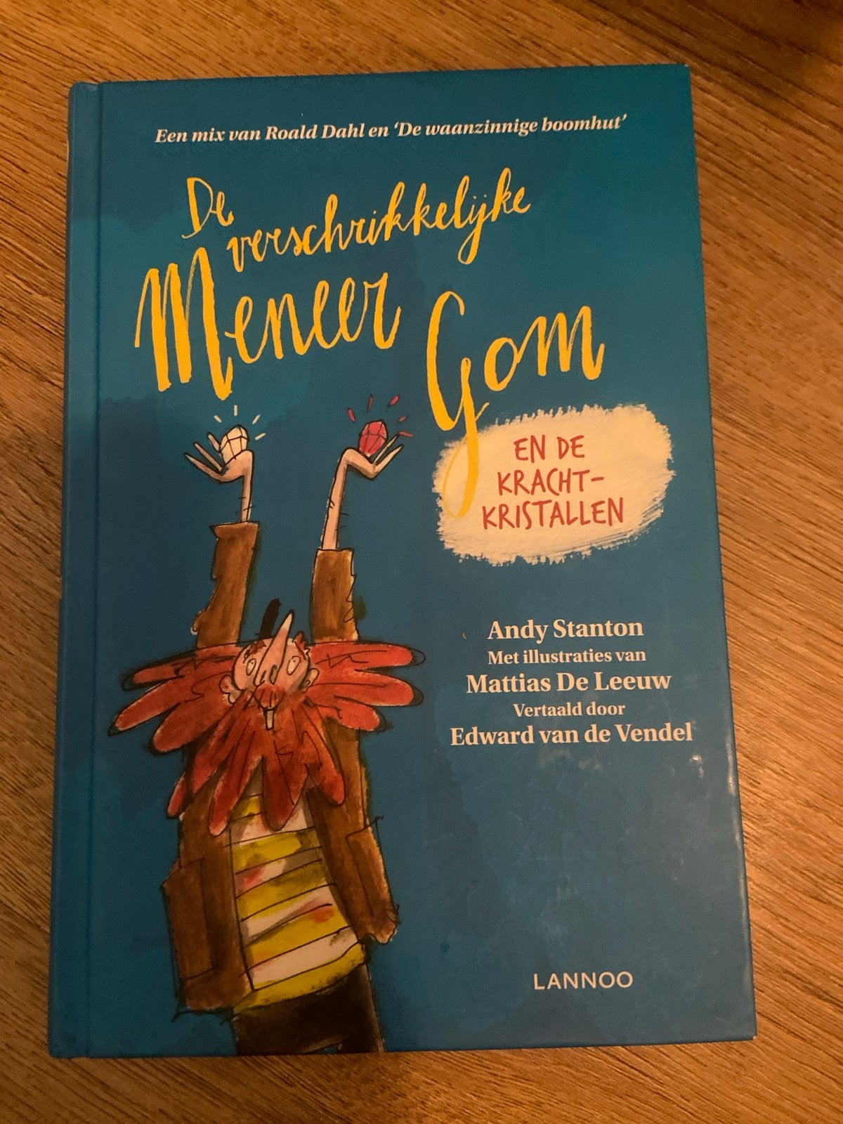 De verschrikkelijke Meneer Gom en de Krachtkristallen, Boeken, Ophalen, Zo goed als nieuw, Fictie algemeen