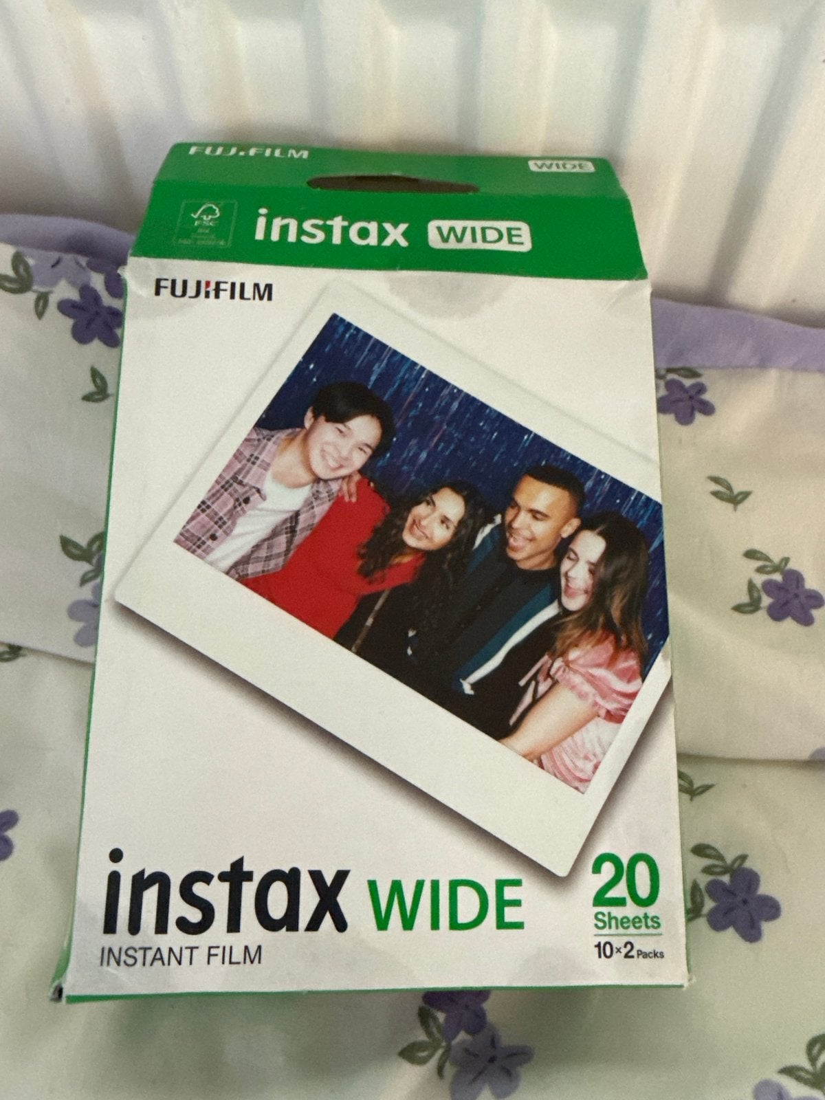 Fujifilm Instax Wide Instant Film - 20 vellen, Ophalen, Fujifilm, Nieuw, Overige formaten