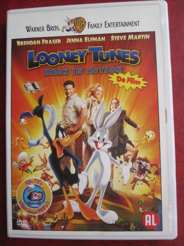 Looney Tunes Back in Action (2003), Cd's en Dvd's, Animatie, Nederlands, Ophalen of Verzenden, Zo goed als nieuw