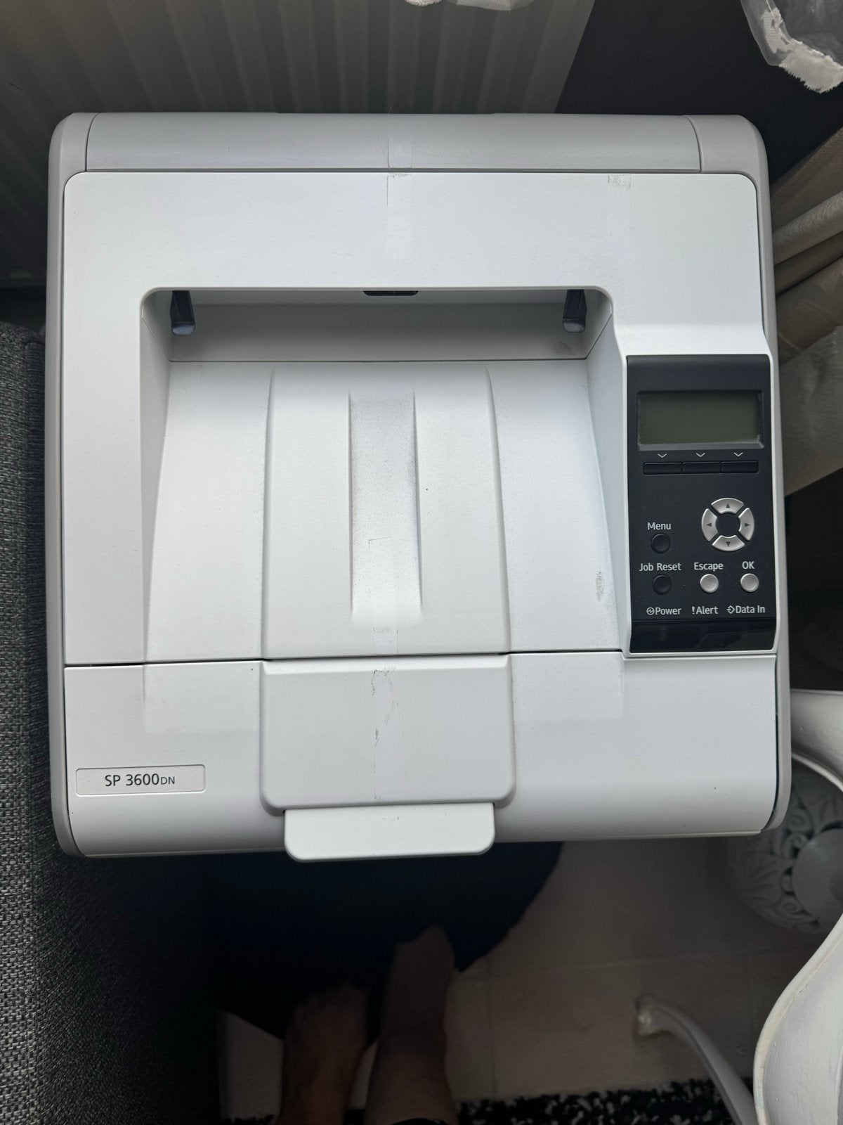 Ricoh SP 3600DN Laserprinter - Zwart-wit, Duplex, Computers en Software, Ophalen, Zwart-en-wit printen, Printer, Zo goed als nieuw