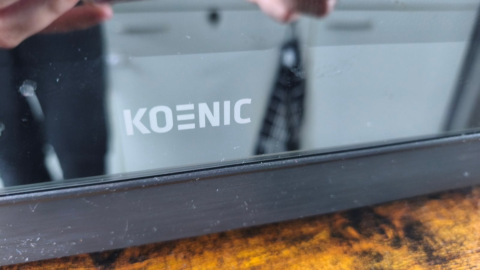Koenic combi-magnetron met grill (vrijstaand), Ophalen, Combimagnetron, Gebruikt, Grill