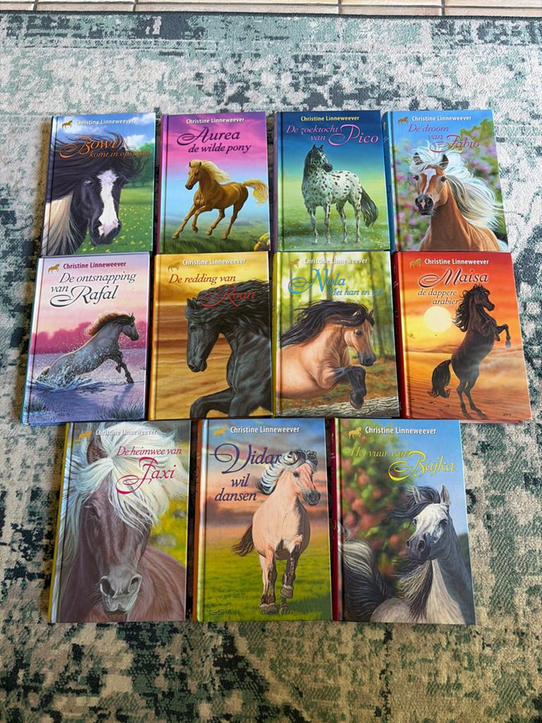 Christine Linneweever paardenboeken (10 stuks), Boeken, Ophalen of Verzenden, Zo goed als nieuw, Fictie algemeen