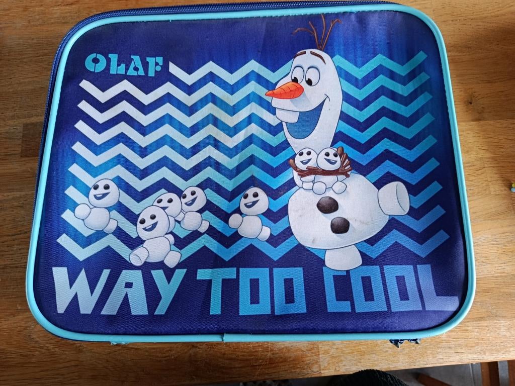 Frozen Olaf koffer, Ophalen of Verzenden