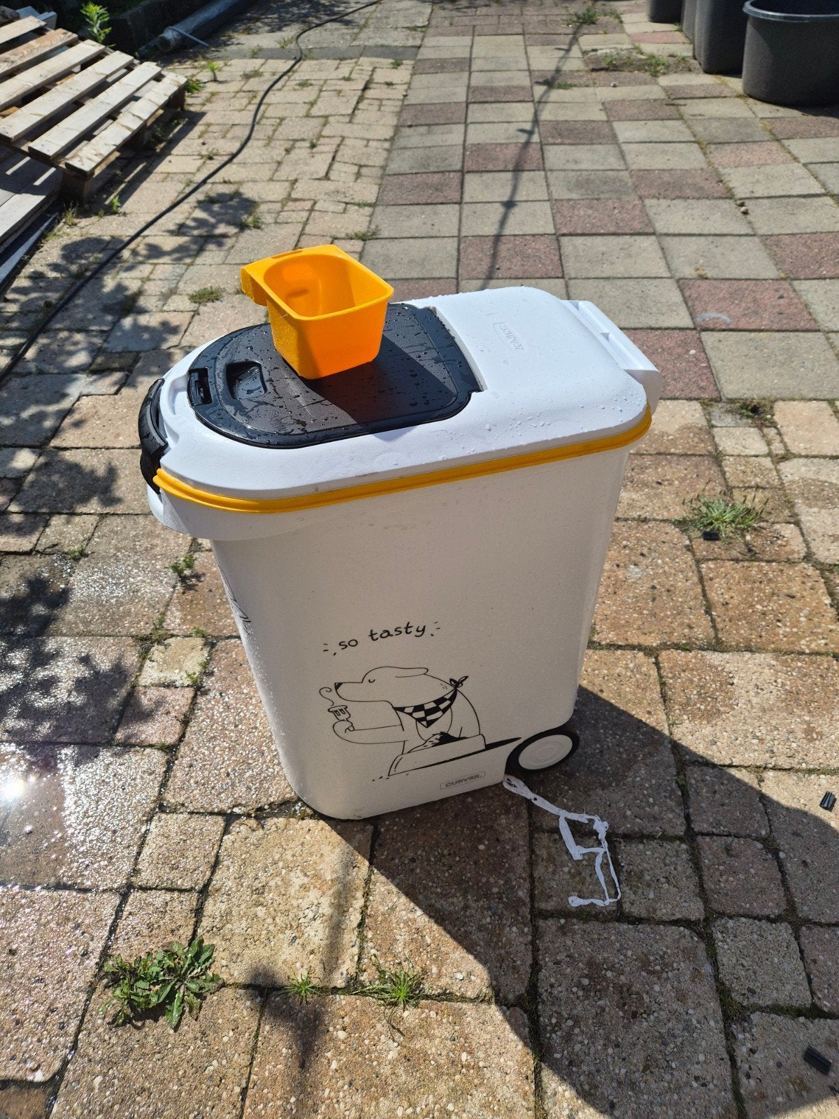 Curver bewaarbox voor hondenvoer  20 kg, Ophalen, Zo goed als nieuw