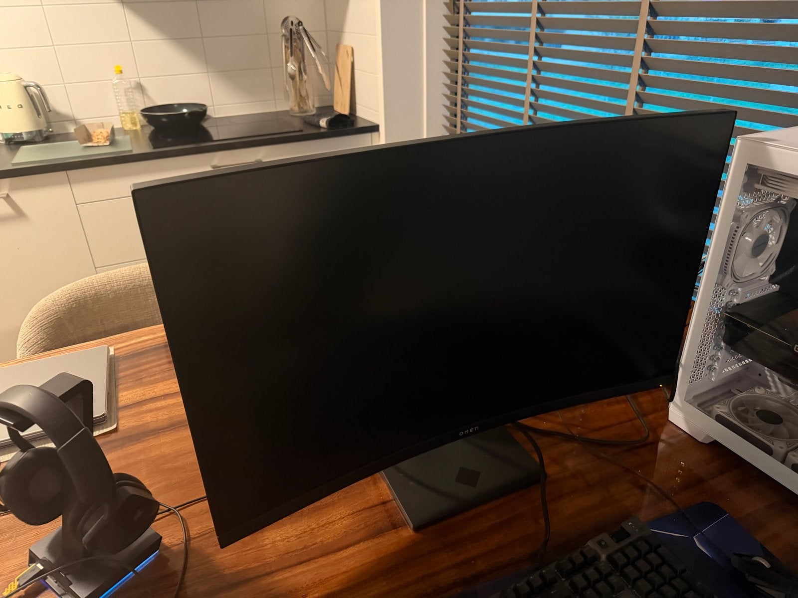 HP Omen 34 inch Curved 165hz Gaming Monitor - als nieuw, Computers en Software, Ophalen, Zo goed als nieuw, Curved