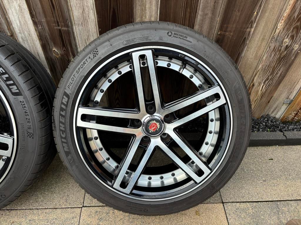 Opel Cascada/Astra/Insignia/zafira 5x115 velgen met banden, Gebruikt, Banden en Velgen, 235 mm, Personenwagen