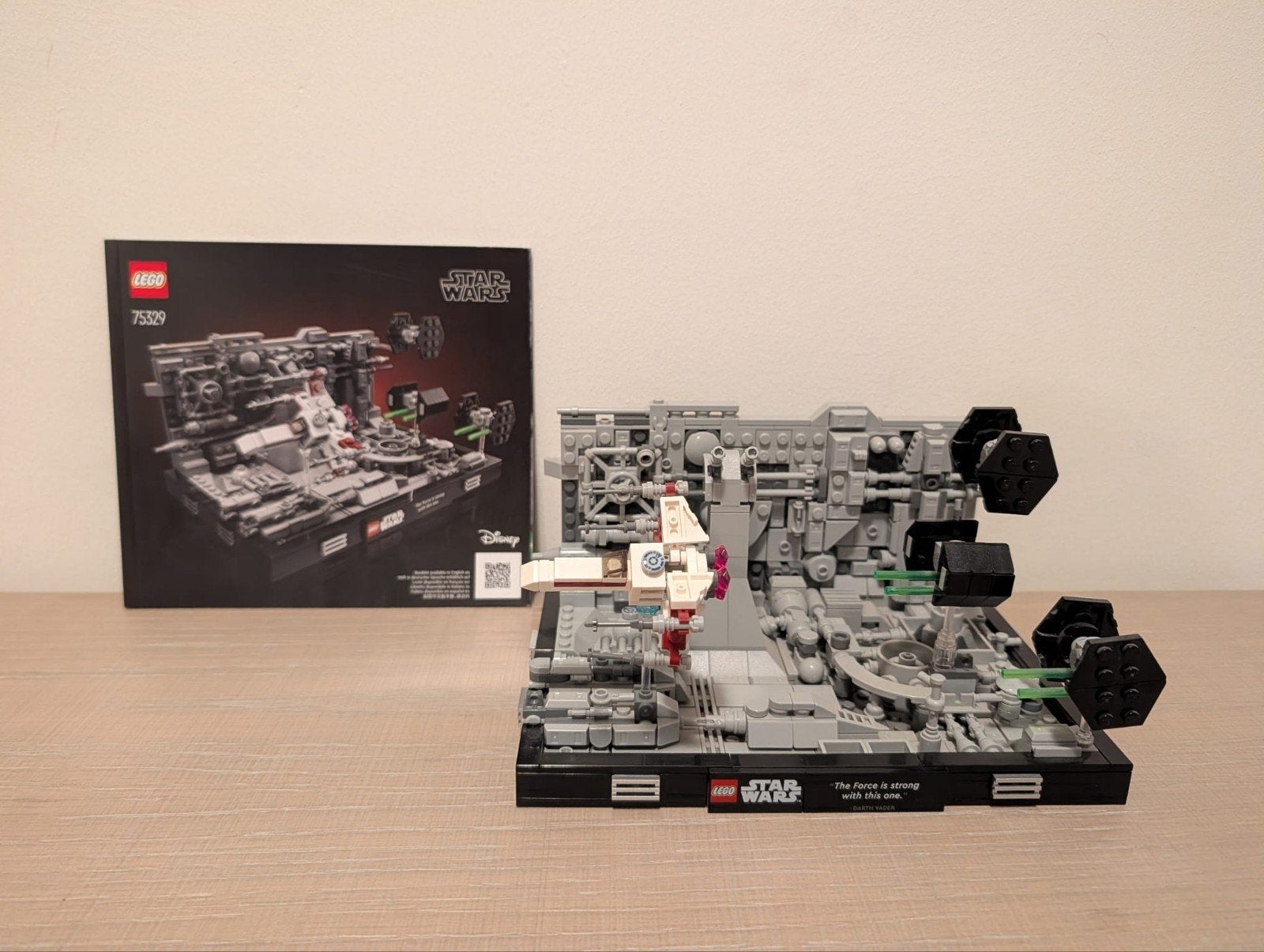 LEGO Star Wars 75329 - Death Star Trench Run Diorama - zgan, Kinderen en Baby's, Speelgoed | Duplo en Lego, Star Wars, Lego, Ophalen of Verzenden