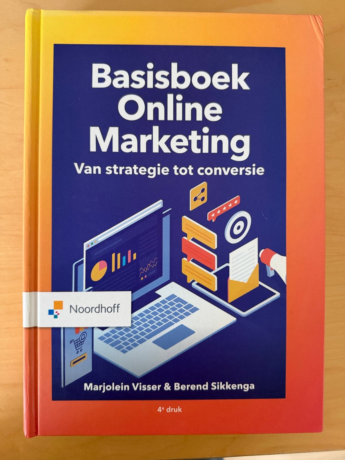 Basisboek Online Marketing - 4e druk, Boeken, Ophalen of Verzenden, Gamma, Zo goed als nieuw, HBO