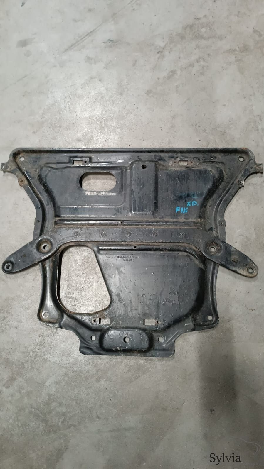 Versterkingsplaat Bodemplaat onderplaat 4X4  BMW 3 serie F30, Auto-onderdelen, Carrosserie en Plaatwerk, Gebruikt, Ophalen of Verzenden
