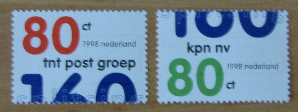 Nederland 1768-1769 serie splitsing KPN., Verzenden, Postfris