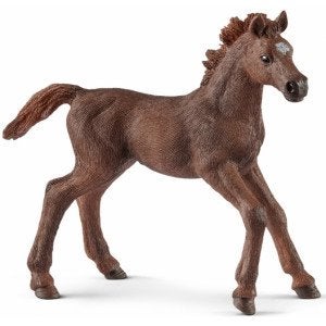 Schleich 13857 engels volbloed veulen, dierfiguur, Verzenden, Zo goed als nieuw, Paard, Beeldje of Figuurtje