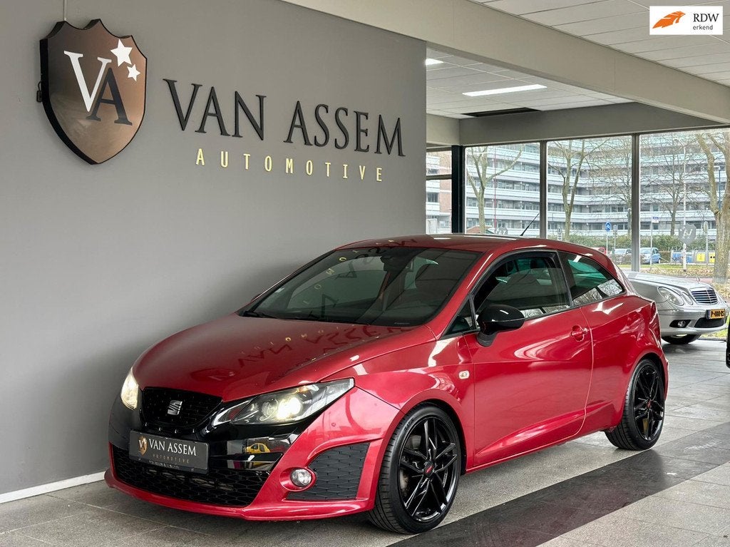 SEAT Ibiza SC 1.4 TSI Cupra Bocanegra|DSG|XENON|CRUISE, Stof, Gebruikt, Parkeersensor, 4 cilinders