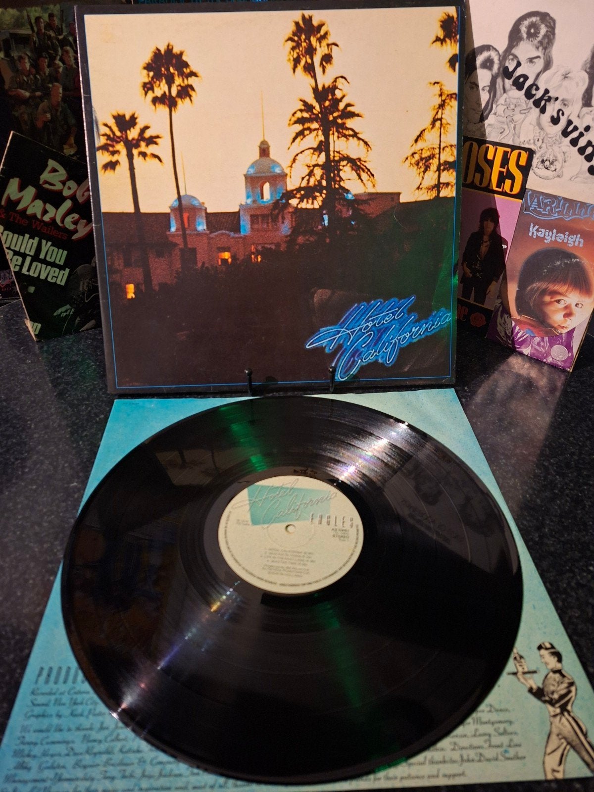 Eagles - Hotel California LP (1976) - 1, LP, Rock, Overige formaten, Ophalen of Verzenden