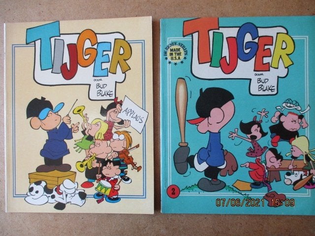 adv4119 tijger, Meerdere stripboeken, Ophalen, Gelezen
