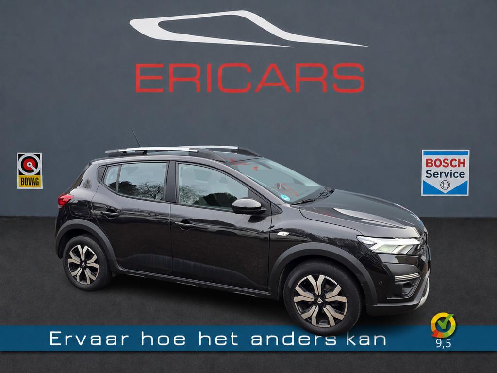 Dacia SANDERO Stepway 1.0 TCe 100 ECO-G Extreme NAVI TEL CAM, Auto's, Dacia, Voorwielaandrijving, Stof, Gebruikt, 610 kg