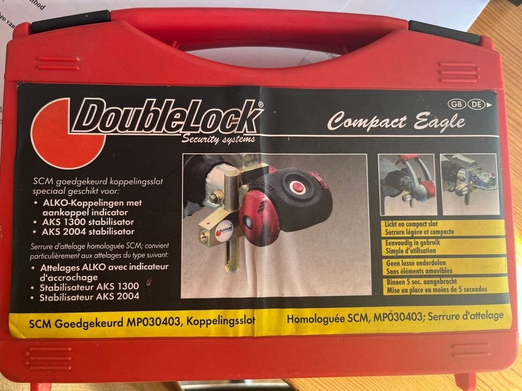 Caravanslot Doublelock, Ophalen of Verzenden, Gebruikt
