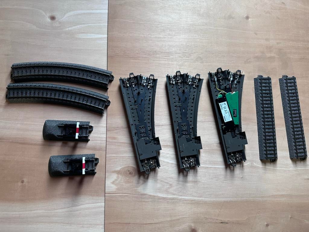 Div. Märklin C-rails, Hobby en Vrije tijd, Modeltreinen | H0, Wisselstroom, Rails, Ophalen of Verzenden, Zo goed als nieuw