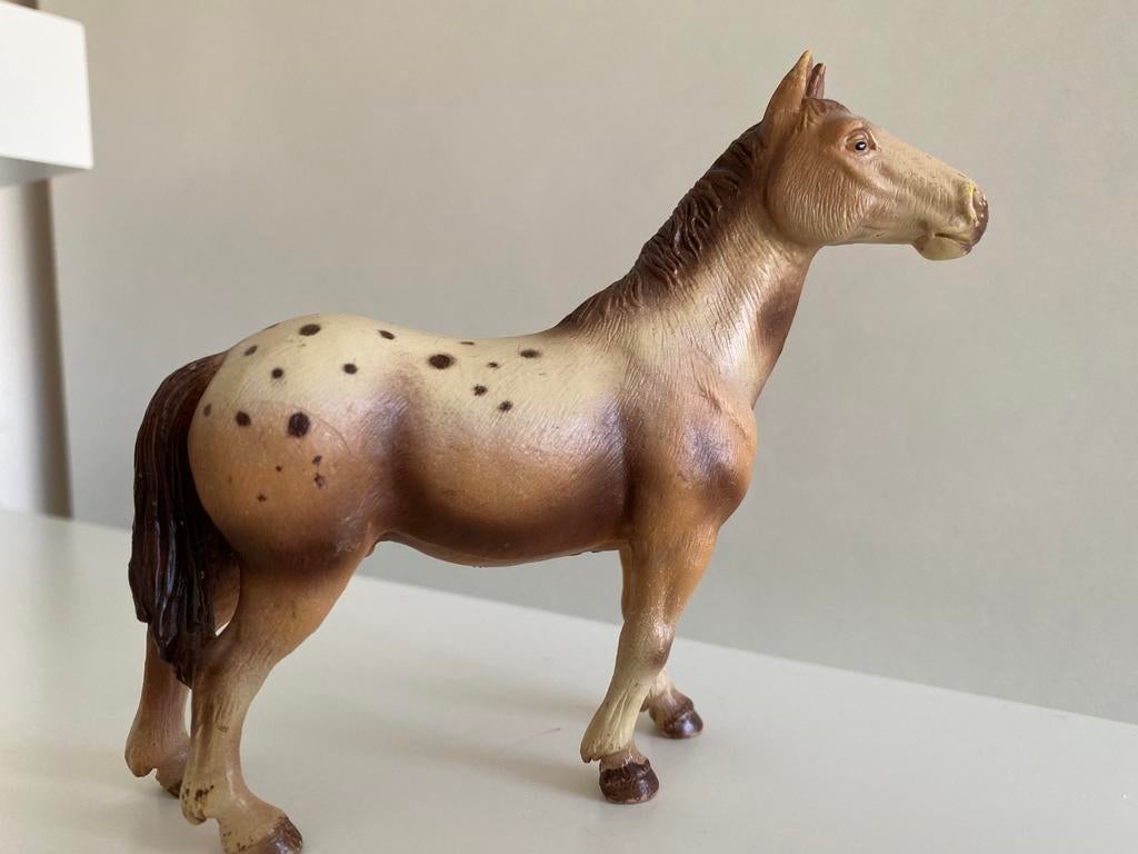 Schleich Appaloosa Hengst ~ 13229, Ophalen of Verzenden, Zo goed als nieuw, Paard, Beeldje of Figuurtje