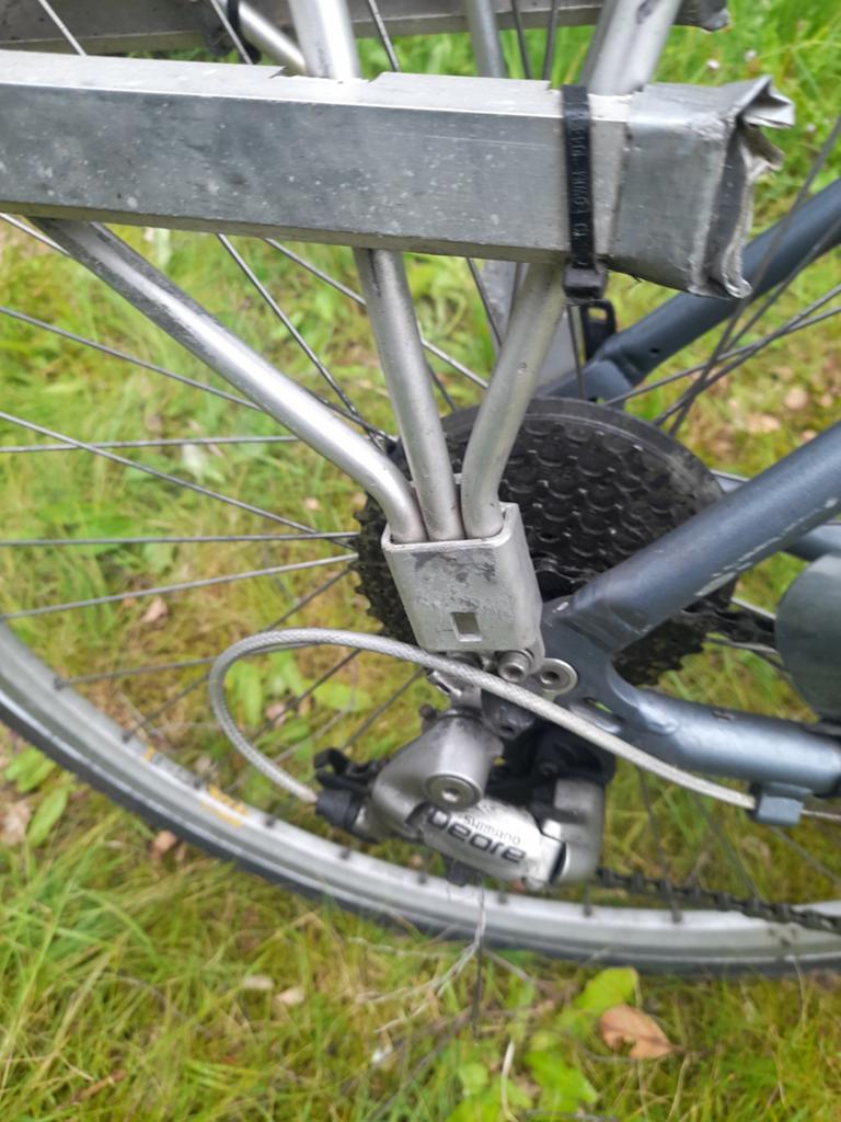 Giant  dame racefiets, Ophalen