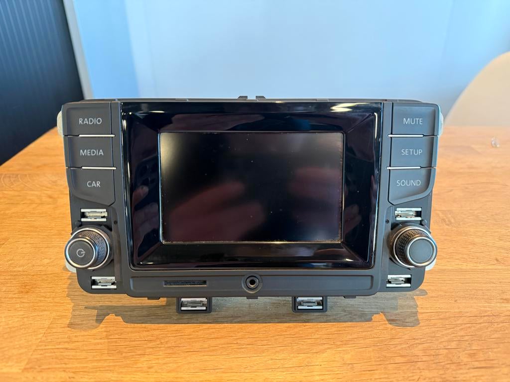 Volkswagen Polo Radio met AUX aansluiting 6C0035885A, Auto diversen, Autoradio's, Ophalen of Verzenden, Gebruikt