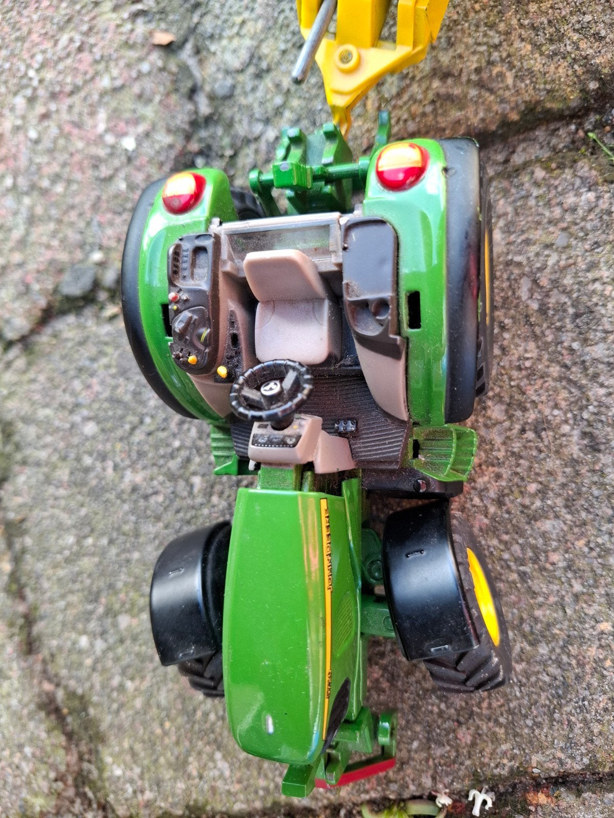 Siku 5720 John Deere miniatuur tractor met aanhanger, Ophalen of Verzenden, Zo goed als nieuw