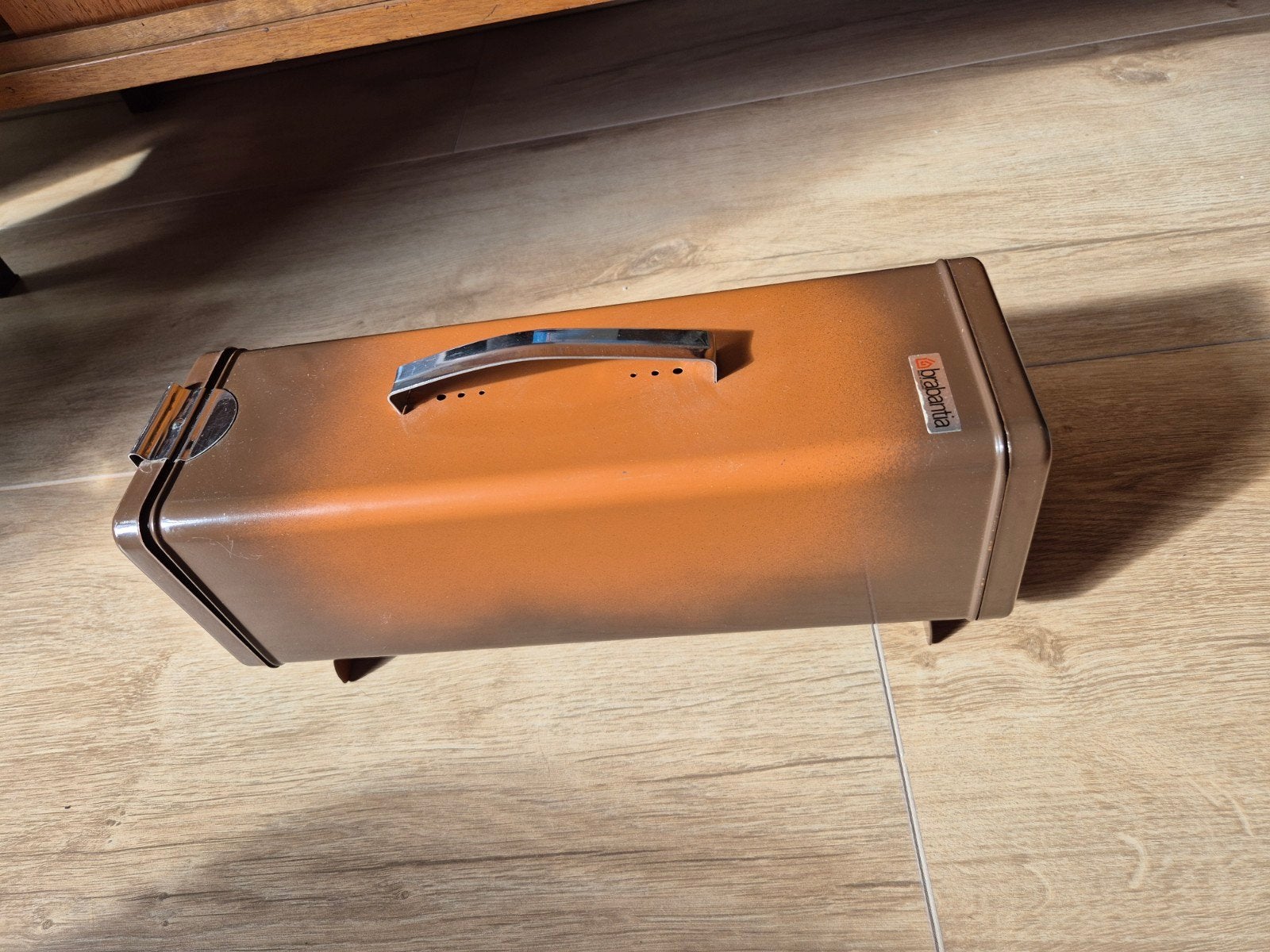 Vintage Brabantia ontbijtkoekblik - Retro design, Ophalen of Verzenden